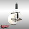 Service Caster 3 Inch 316SS Nylon Wheel Swivel 7/8 Inch Expanding Stem Caster with Brake SCC SCC-SS316EX20S314-NYS-TLB-78 - alternate 2